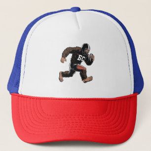 Boné Esportes De Futebol Engraçado De Bigfoot Sasquatch