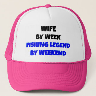 Boné Esposa da lenda de pesca