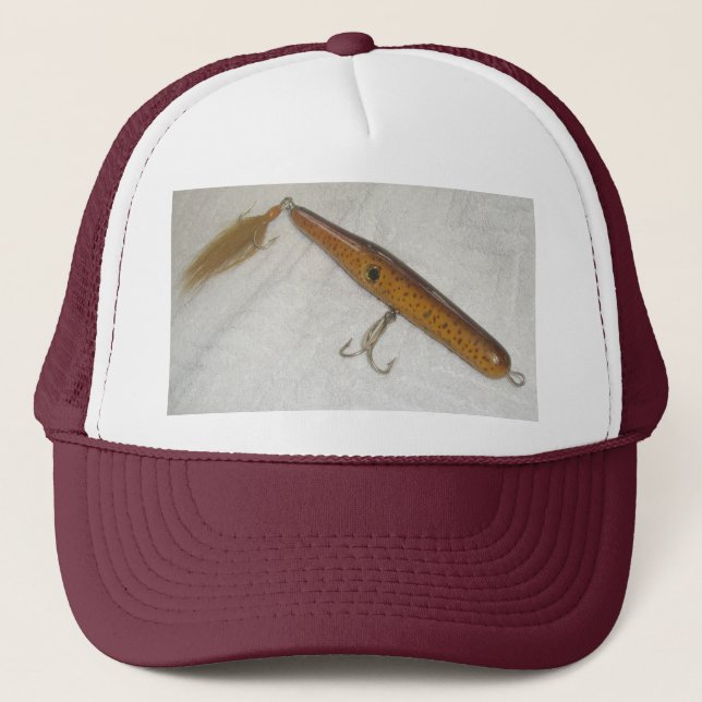 Boné Esposa do AJS Lula de Saltwater Lure Hat (Frente)