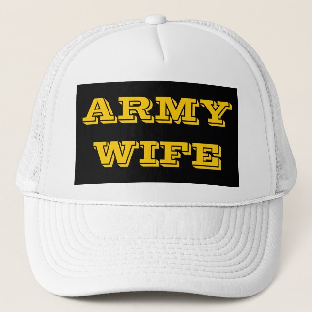 Boné Esposa do Exército do Hat (Frente)