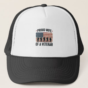 Boné Esposa Orgulhosa de um Veterano Design de Camisa P