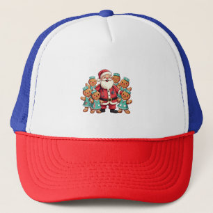 Boné Esquadrão de Enfermagem de Pão-Pão Santa Claus