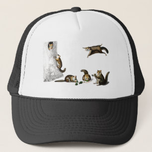 Boné Esquilo voador do norte Vintage