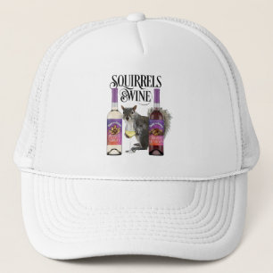 Boné Esquilos e Vinho - Lover de esquilo engraçado e vi