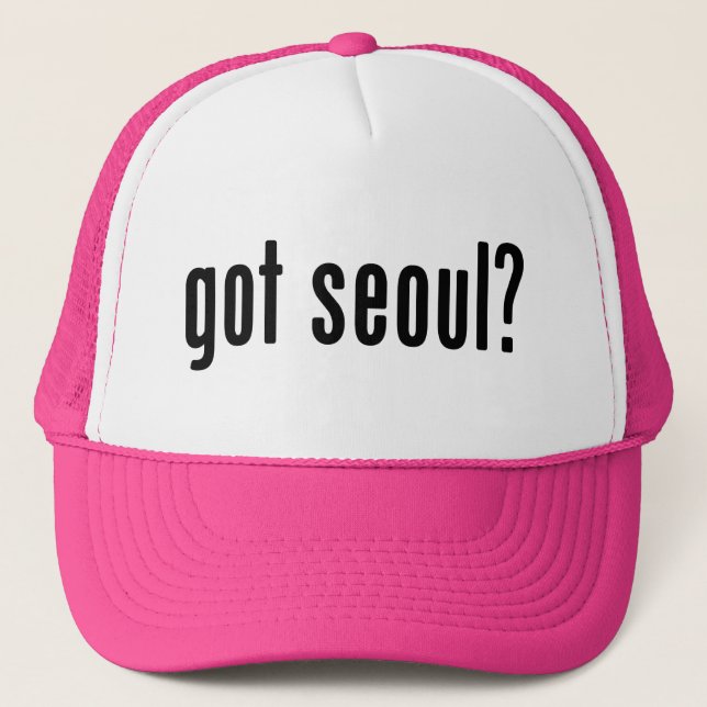 Boné está com seoul? (Frente)