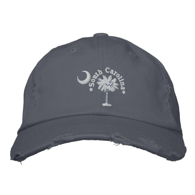 Boné Estado da Carolina do Sul - Design (Frente)