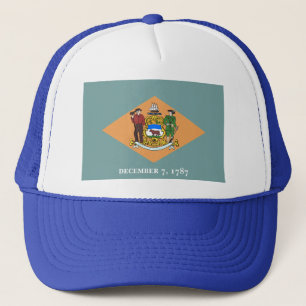 Boné Estado de Bandeira de Delaware
