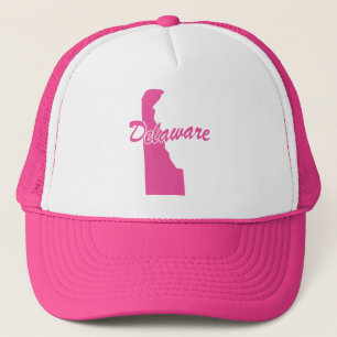 Boné Estado De Delaware Shape Trucker Hat