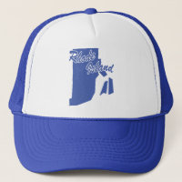 Estado De Rhode Island Shape Trucker Hat