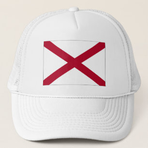Boné Estado do Alabama Flag Trucker Hat