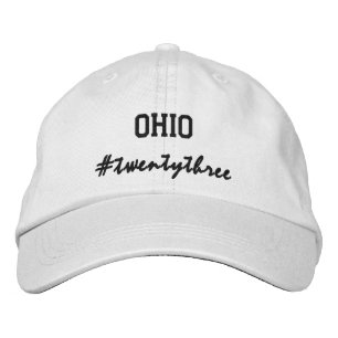 Boné Estado dos EUA OHIO Hashtag 2023