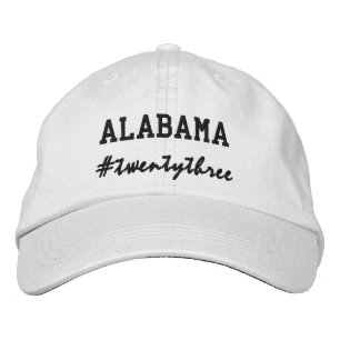 Boné Estados Unidos Estado Alabama Hashtag Ano 2023 Bor