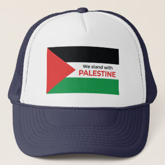 Boné Estamos com o Hat do Caminhoneiro Palestino