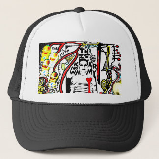 Boné Este chapéu conhecido do camionista do exército