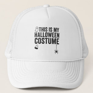 Boné Este É Meu Fantasia de Halloween Fantasma Aranha E
