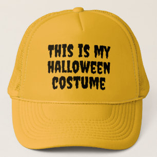 Boné Este é o meu chapéu de caminhoneiro de Halloween