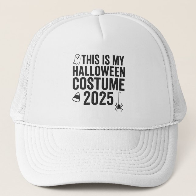 Boné Este É o Meu Traje de Halloween 2025 (Frente)