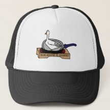 Este ganso é um saco cozido