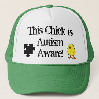Boné Este pintinho é chapéu ciente do autismo