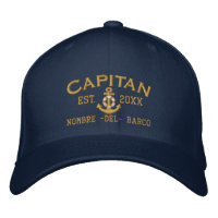 Estilo de Ouro e nome do El Capitan em ESPANHOL