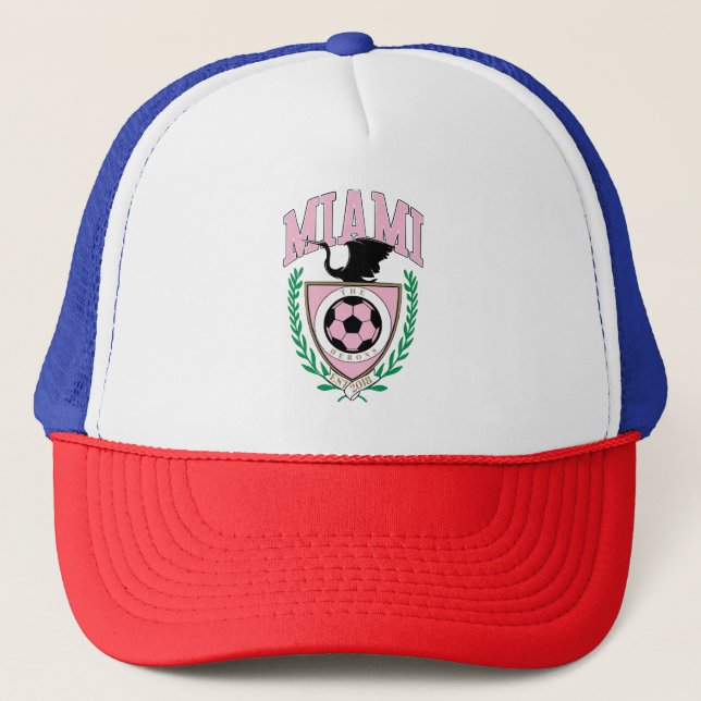 Boné Estilo de Variação de Futebol de Miami (Frente)