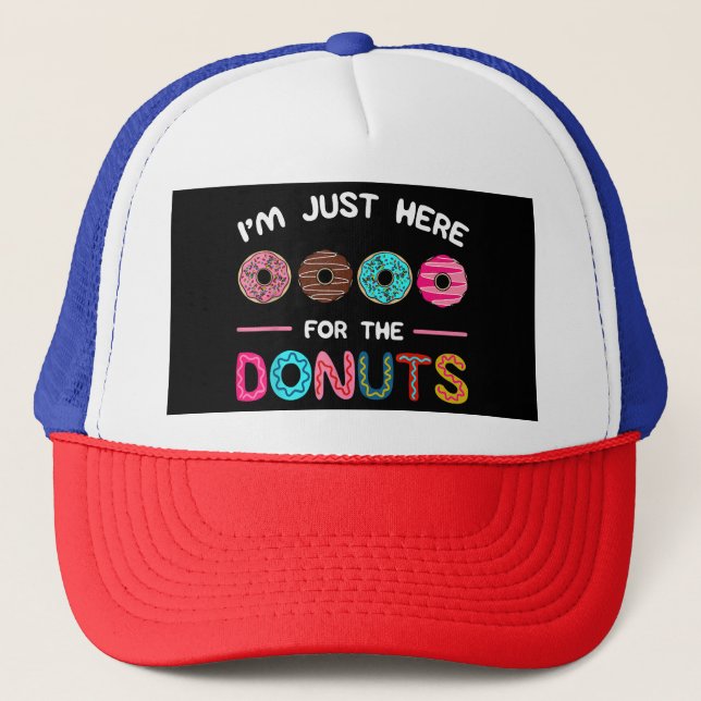 Boné Estou aqui para as Rosquinhas Doçura Dough (Frente)