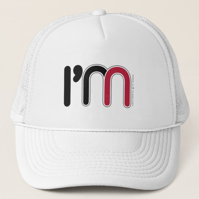 Boné Estou dentro do chapéu de baseball (Frente)