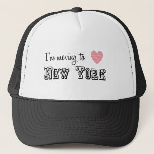 Boné Estou me mudando para Nova York