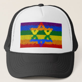 Boné Estrela de David - judaica - orgulho gay