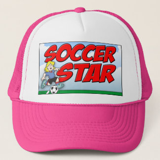 Boné Estrela de futebol