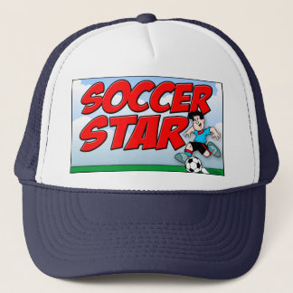 Boné Estrela de futebol