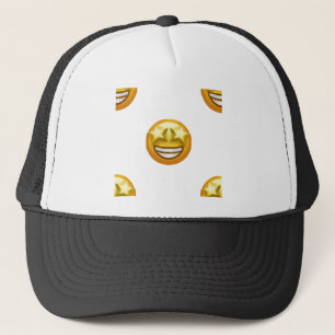 Boné estrela de olhos emoji
