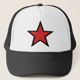 Boné Estrela vermelha! Productcs vermelhos legal da