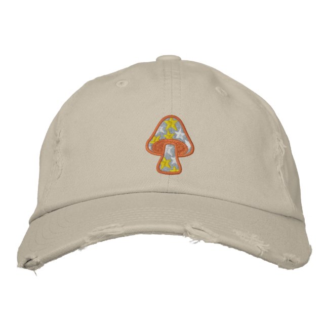 Boné Estrelas Hippie Cogumelo (Frente)