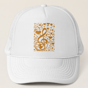Boné Estrelas, Ursos e Notas de Música, Dourado_