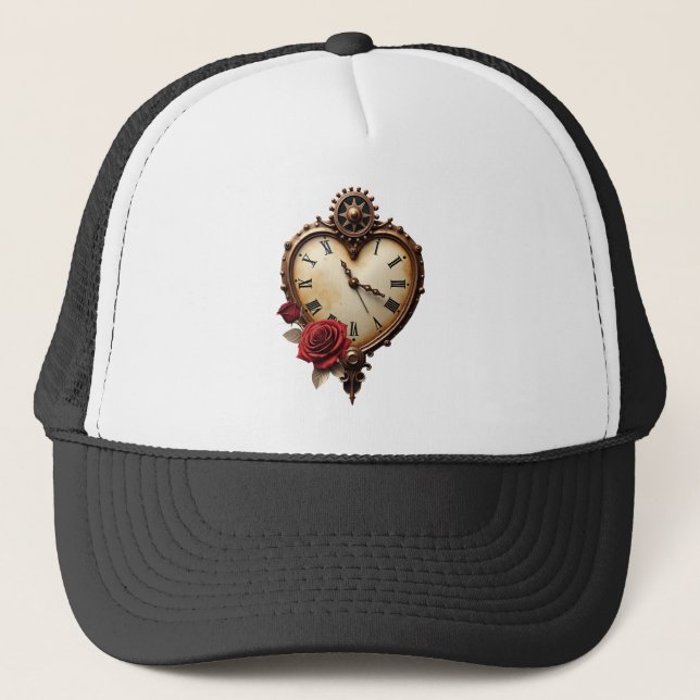 Boné Eternal Elegance – Clockwork Heart (Frente)