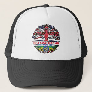 Boné Etíope - Reino Unido - Árvore Britânica do Reino U