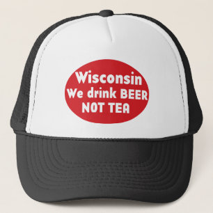 Boné Etiqueta vermelha de Wisconsin