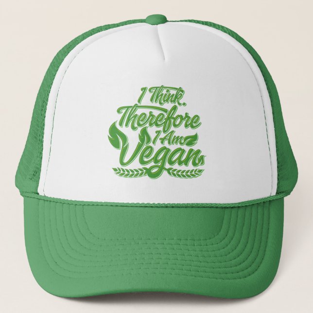 Boné Eu Acho, Por Isso Sou Vegan (Frente)