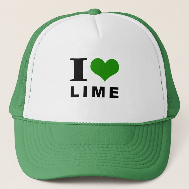 Boné Eu adoro limão (Frente)