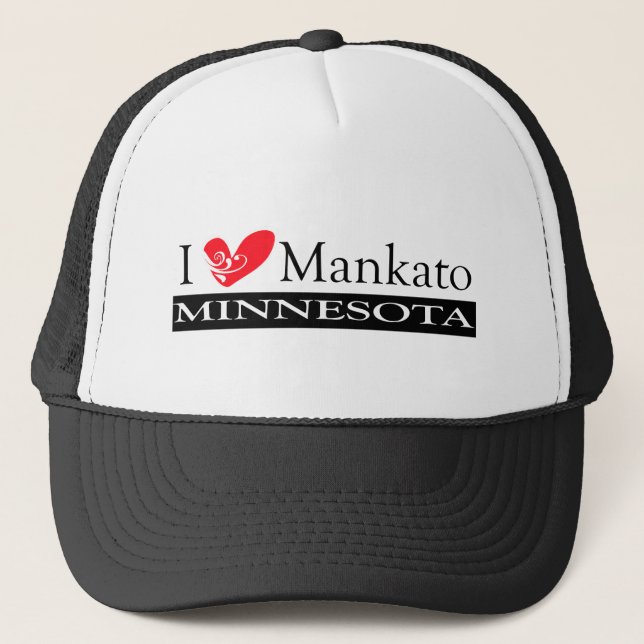 Boné Eu Adoro Mankato Minnesota (Frente)