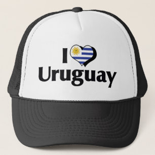 Boné Eu Amo A Bandeira Do Uruguai