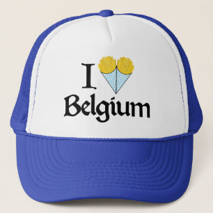 Boné Eu amo a Bélgica