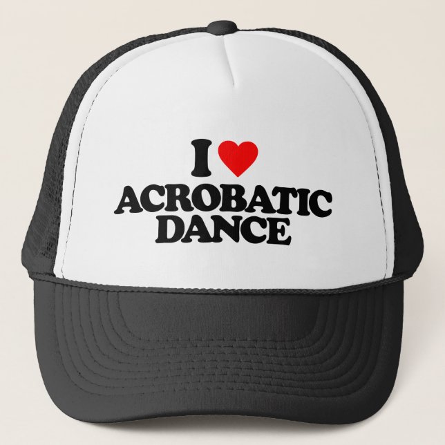 BONÉ EU AMO A DANÇA ACROBÁTICA (Frente)