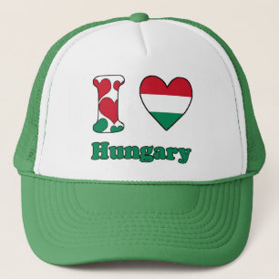 Boné Eu amo a Hungria