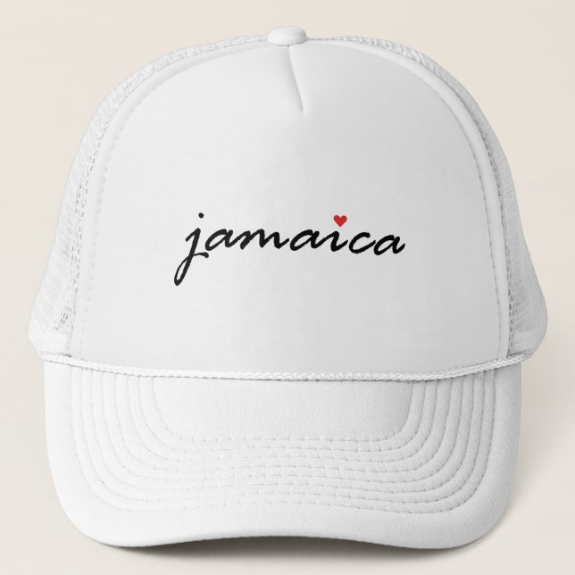 Boné Eu amo a Jamaica (Frente)