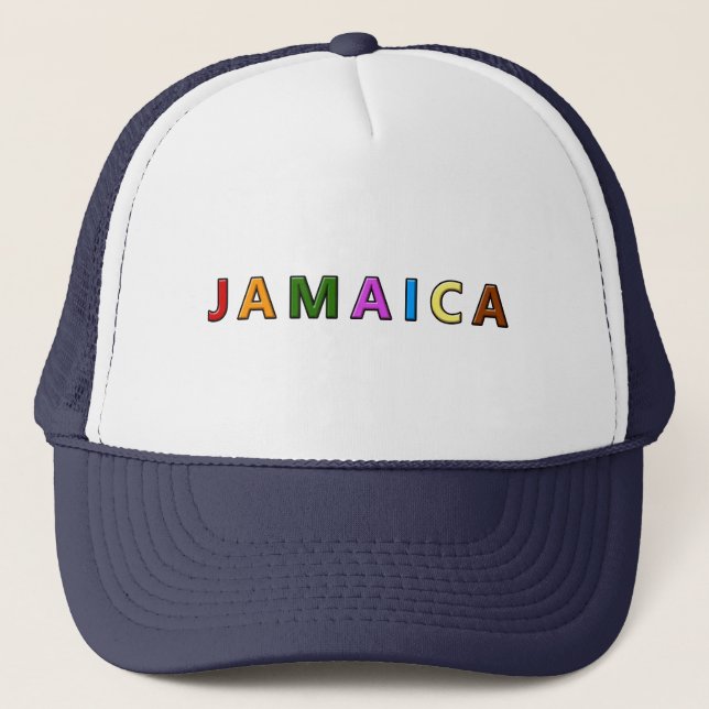 Boné Eu amo a Jamaica (Frente)