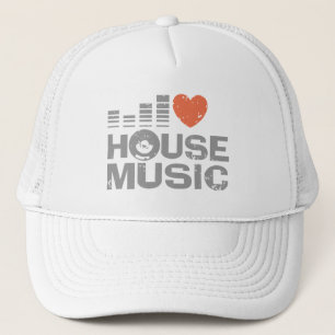 Boné Eu amo a música da casa