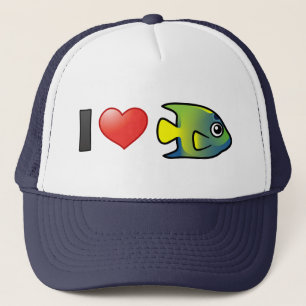 Boné Eu amo a rainha Angelfish
