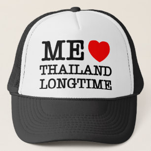 BONÉ EU AMO A TAILÂNDIA LONGTIME